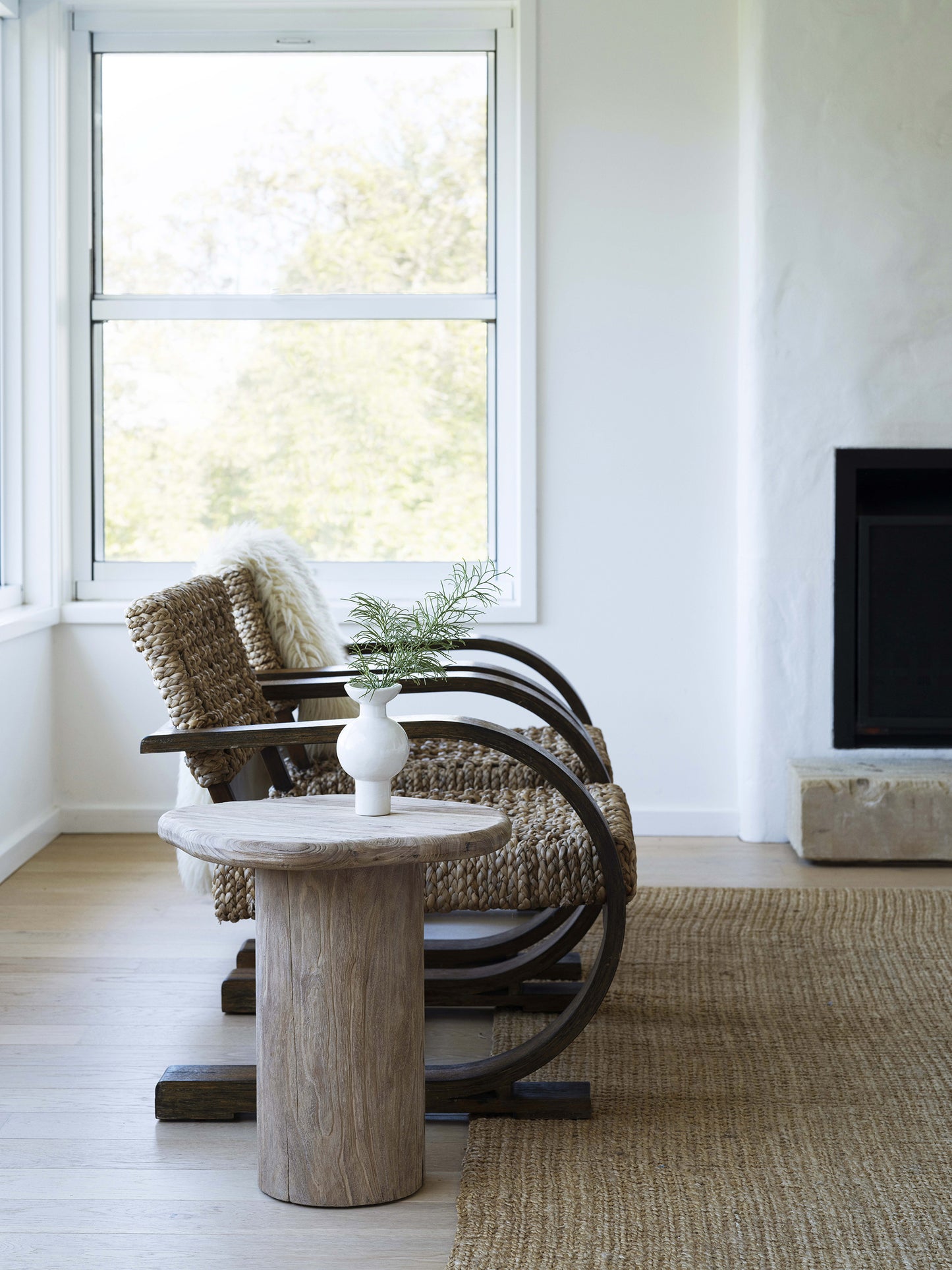 Camille Side Table - Elm