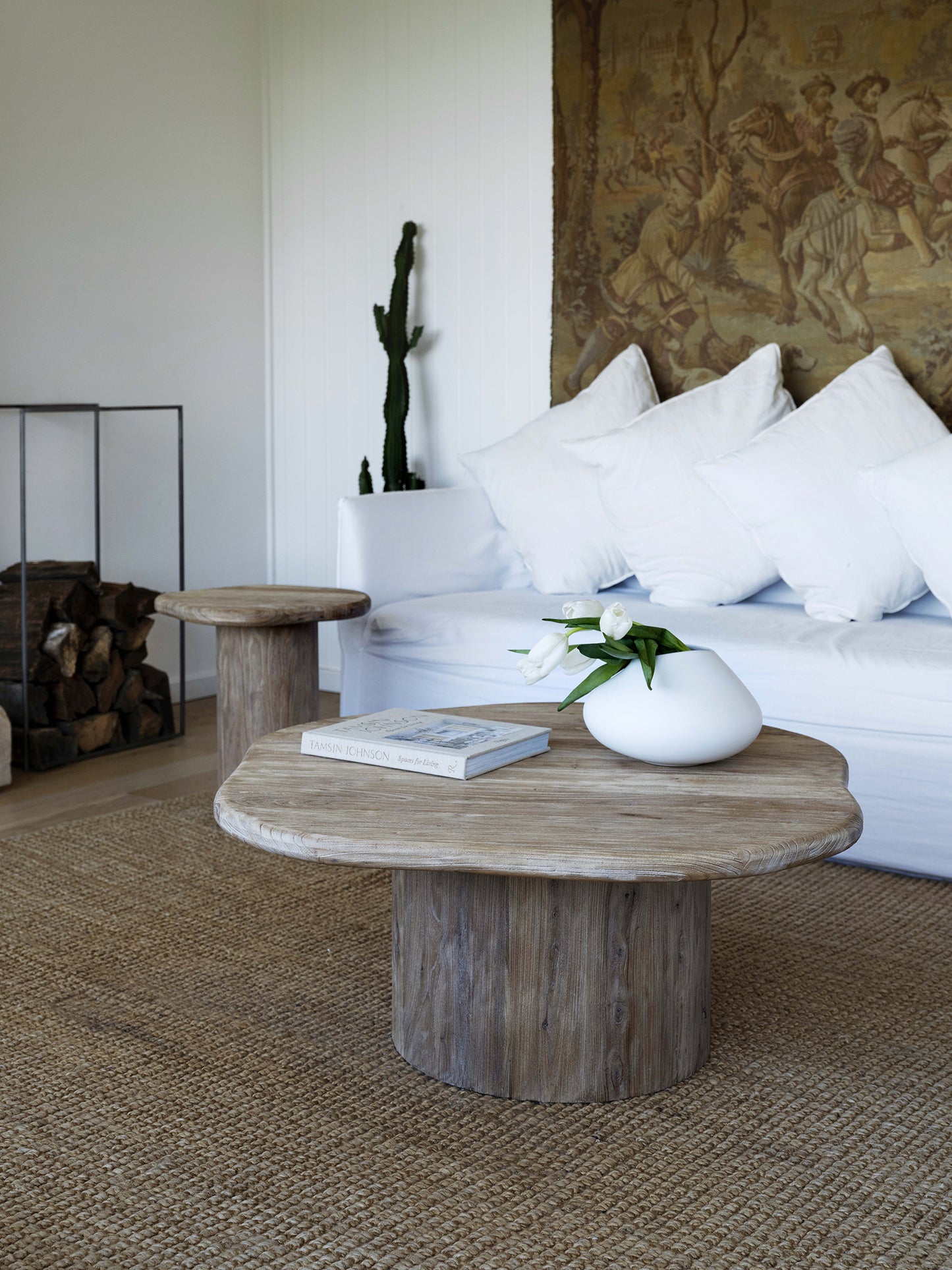 Camille Side Table - Elm