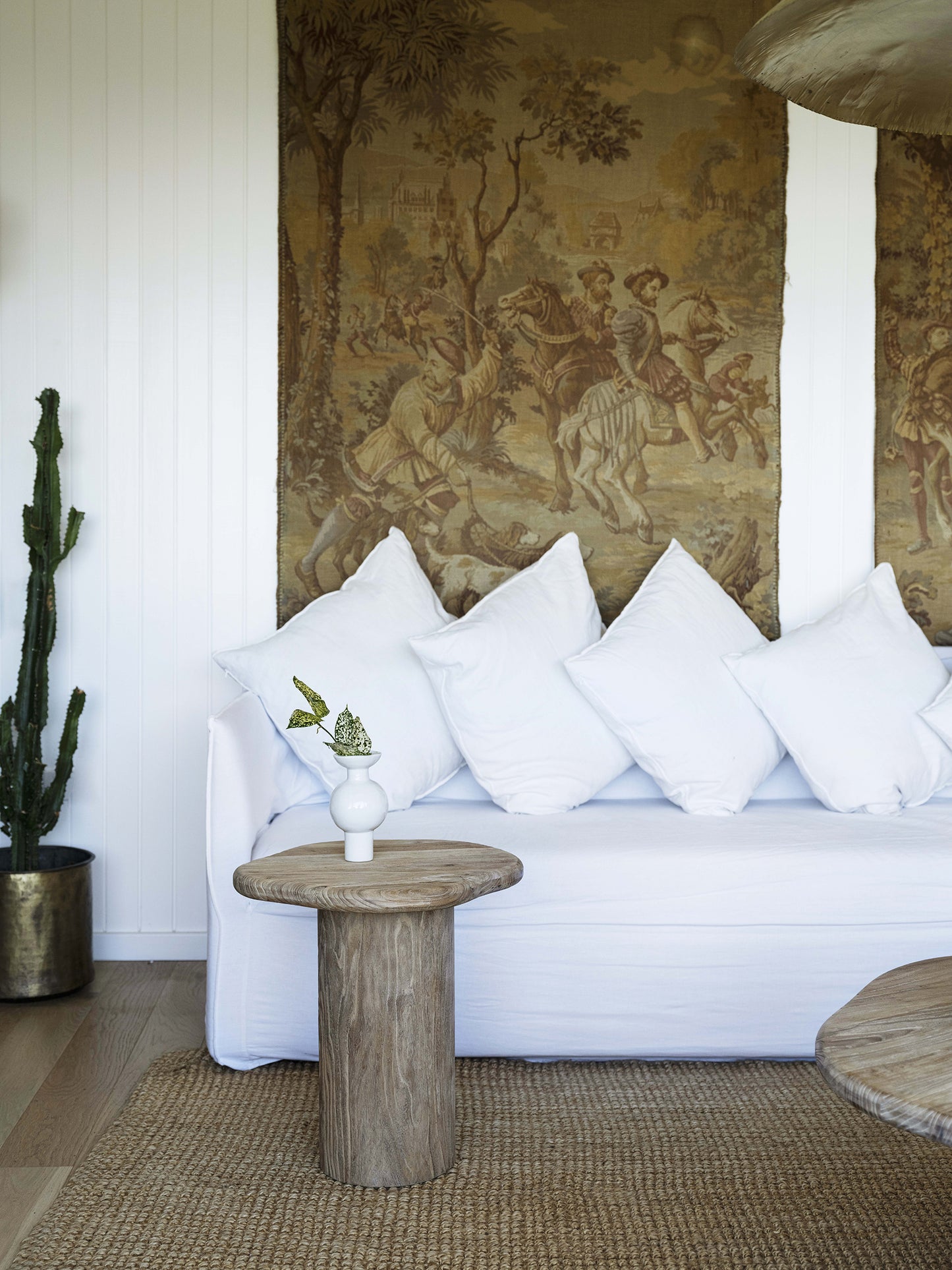 Camille Side Table - Elm
