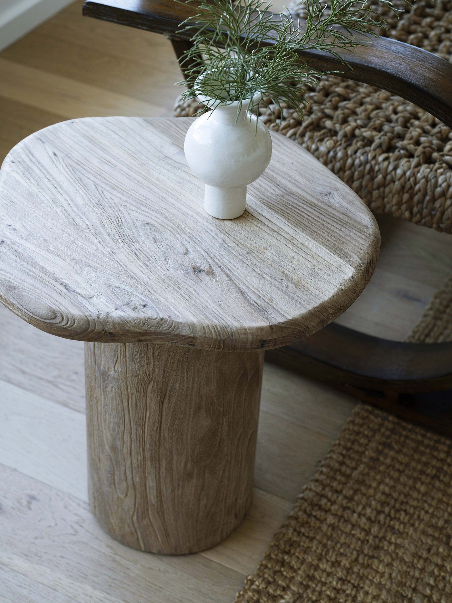 Camille Side Table - Elm