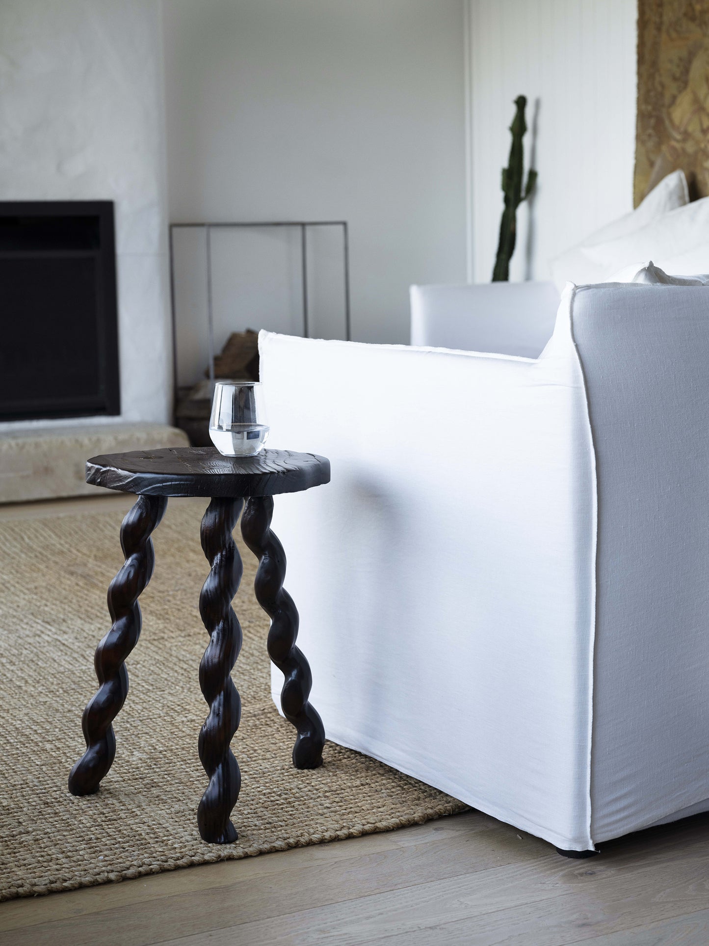 Lucia Twist Side Table - Tall
