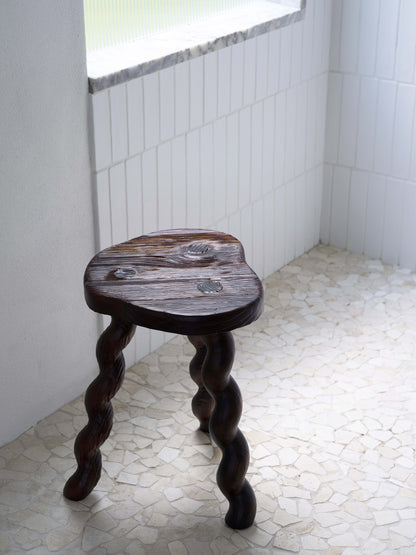 Lucia Twist Stool - Medium